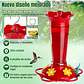 Bebedero Aves Colibríes En Vidrio Para Jardín Colgante x10oz - Miniatura 3