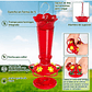 Bebedero Aves Colibríes En Vidrio Para Jardín Colgante x10oz - Miniatura 4