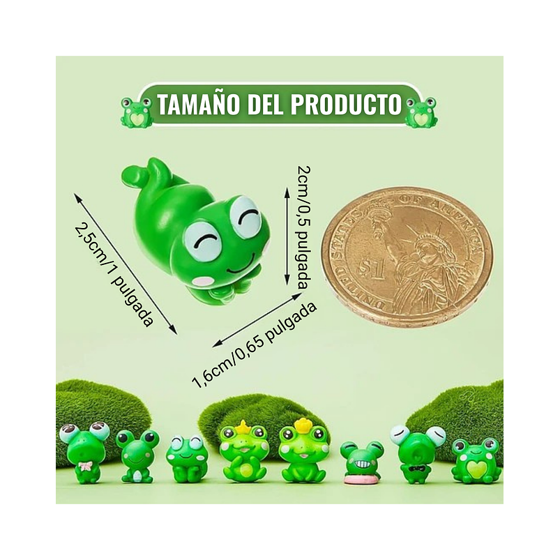 Mini Figuras Jardín Hadas Terrarios Decoracion Pescera x24pz 6