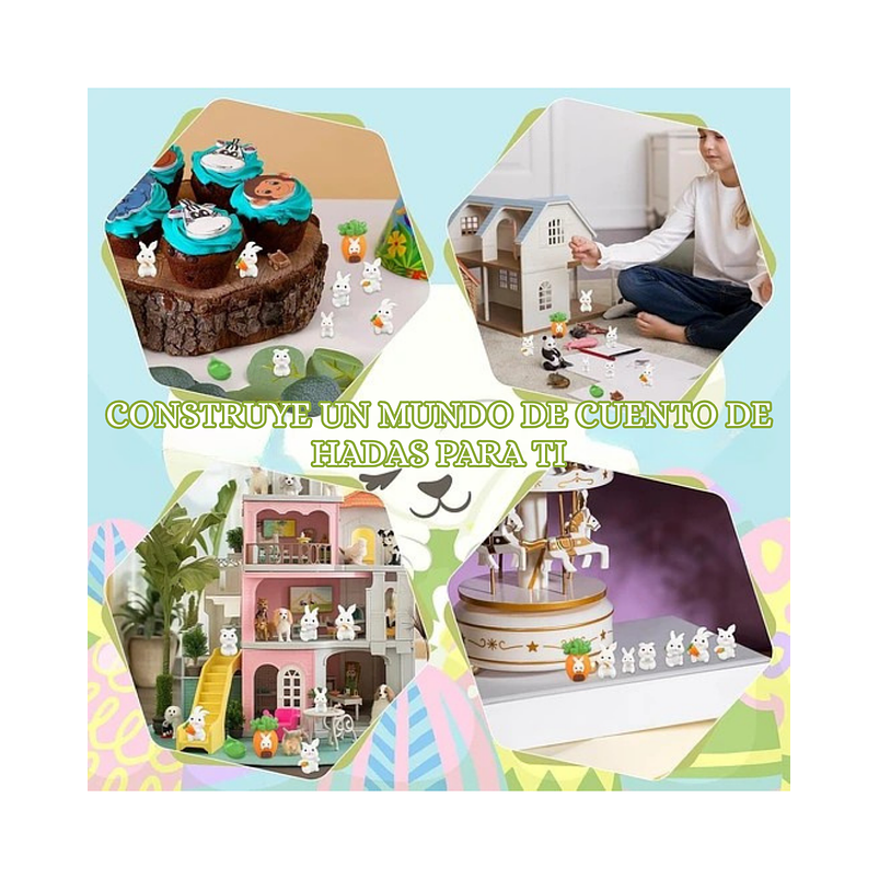 Mini Figuras Jardín De Hadas Terrarios Decoracion Peceras 4