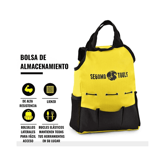 Juego Herramientas de Jardíneria Con Delantal y Bolsa Organizadora 5