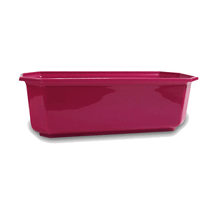 Maceta Plástica Rectangular Tipo Jardinera En Colores x40cm