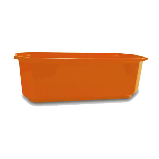 Maceta Plástica Rectangular Tipo Jardinera En Colores x40cm 3