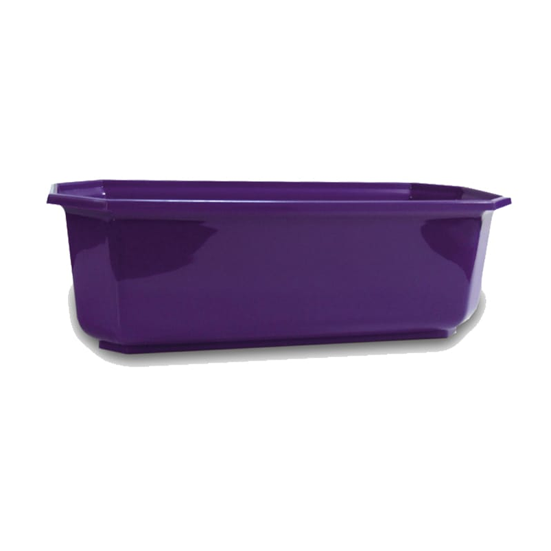 Maceta Plástica Rectangular Tipo Jardinera En Colores x40cm 4