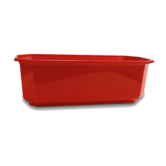 Maceta Plástica Rectangular Tipo Jardinera En Colores x40cm 5