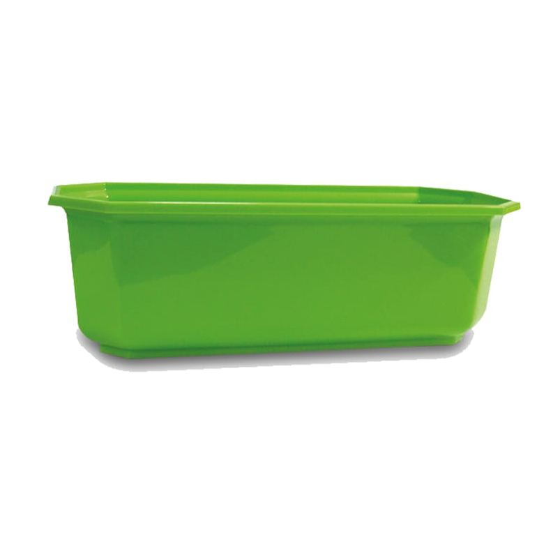 Maceta Plástica Rectangular Tipo Jardinera En Colores x40cm 6