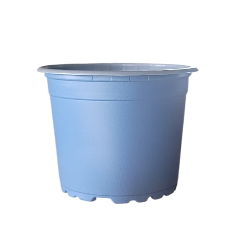 Matera plástica tipo vivero x25 unidades color 9cm diámetro x7cm alto 13