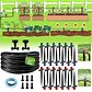 Kit Sistema De Riego Por Goteo 36m Boquillas Ajustables - Miniatura 1