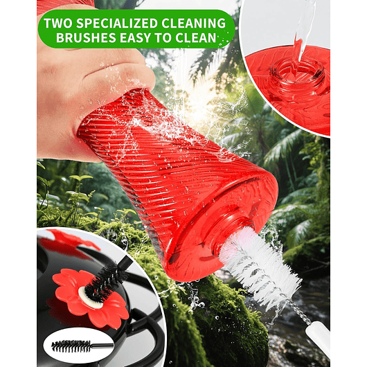 Bebedero Colgante De Vidrio Para Colibríes 20oz 7