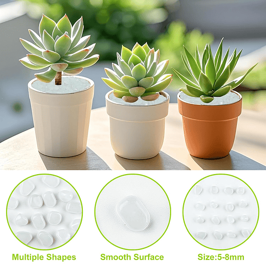 Piedras Decoración Jardín x800 Piezas Brillan En Oscuridad 23