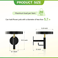 Soporte De Pared Metal X3 Und Para Plantas Interior - Miniatura 2