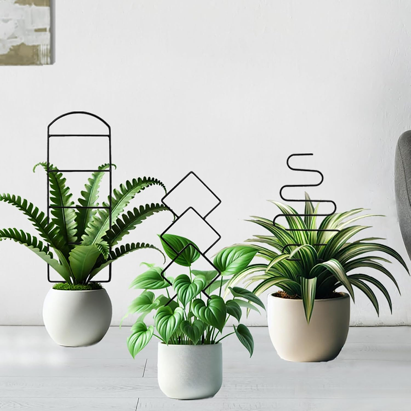 Soporte Para Plantas Trepadoras Enrejado Metalico x4 Unidades 5