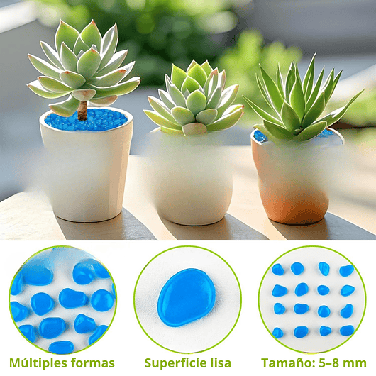 Piedras Decorativas de Jardín Acuarios Jardin de Hadas x800 Piezas Brillan En Oscuridad 11