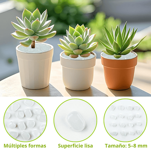 Piedras Decorativas de Jardín Acuarios Jardin de Hadas x800 Piezas Brillan En Oscuridad 23