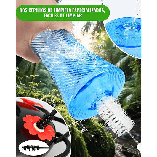 Bebedero Colgante Aves y Colibries Botella en Vidrio x 20onzas 5