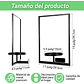 Soporte Decorativo De Pared Para Plantas x2 Piezas Metalico de Interiores - Miniatura 2