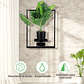 Soporte Decorativo De Pared Para Plantas x2 Piezas Metalico de Interiores - Miniatura 5