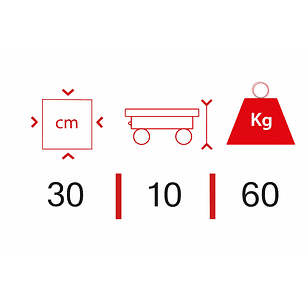 Base Para Maceta Madera Inmunizada 30x30cm Más plato y Rodachin