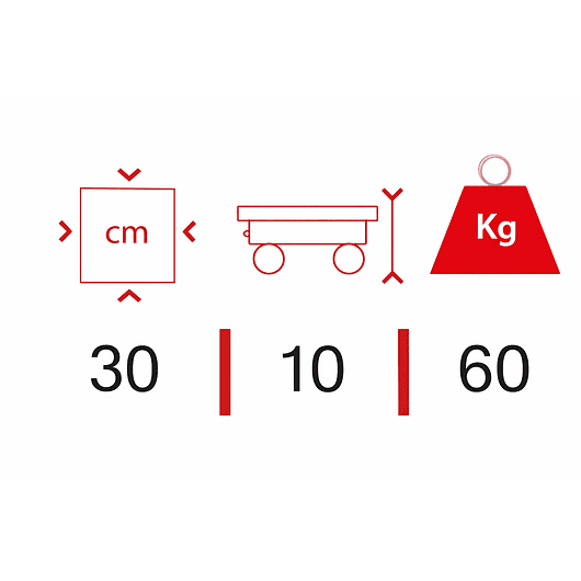 Base Para Maceta Madera Inmunizada 30x30cm Más plato y Rodachin 2