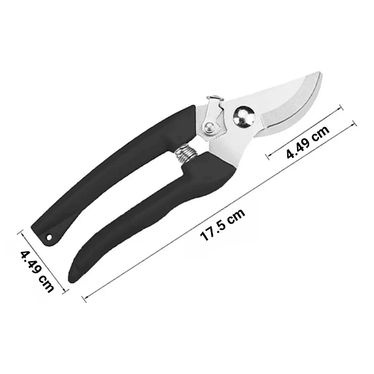 Tijera De Poda De Plantas Jardinería Acero Inoxidable X2 Und 2