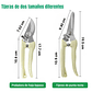 Tijera De Poda De Plantas Jardinería Acero Inoxidable X2 Und - Miniatura 13