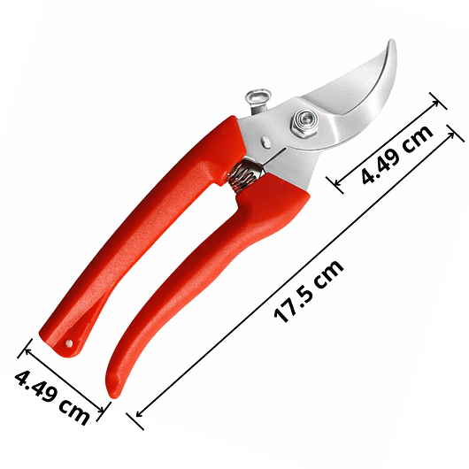Tijera de Poda Para Plantas - Jardinería Hoja En Acero 11