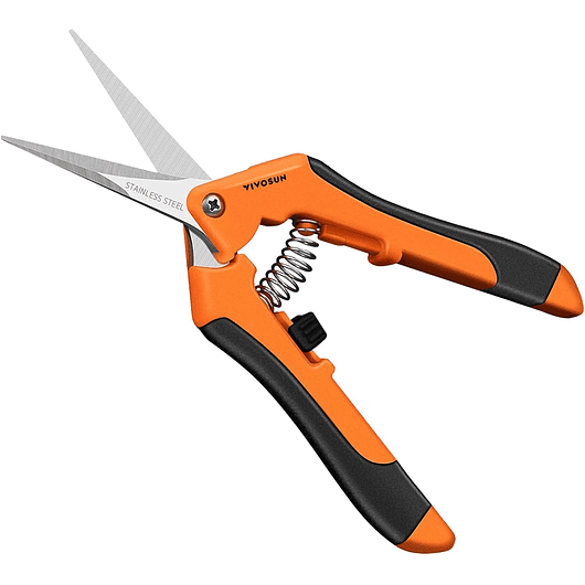 Tijera De Poda De Plantas Acero Inoxidable Punta Recta 2