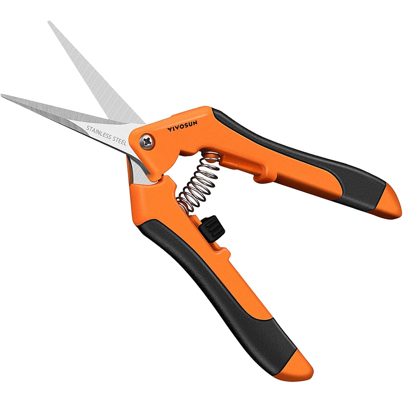 Tijera De Poda De Plantas Acero Inoxidable Punta Recta 2