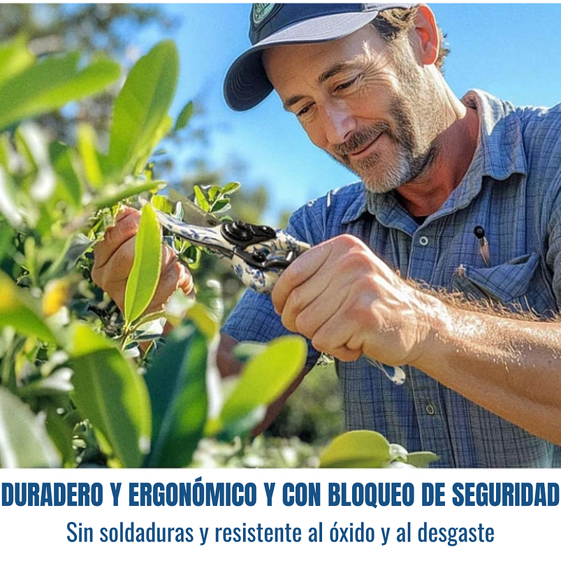 Kit Juego de Herramientas Esencial de Jardinería Huerto y Cultivo 7