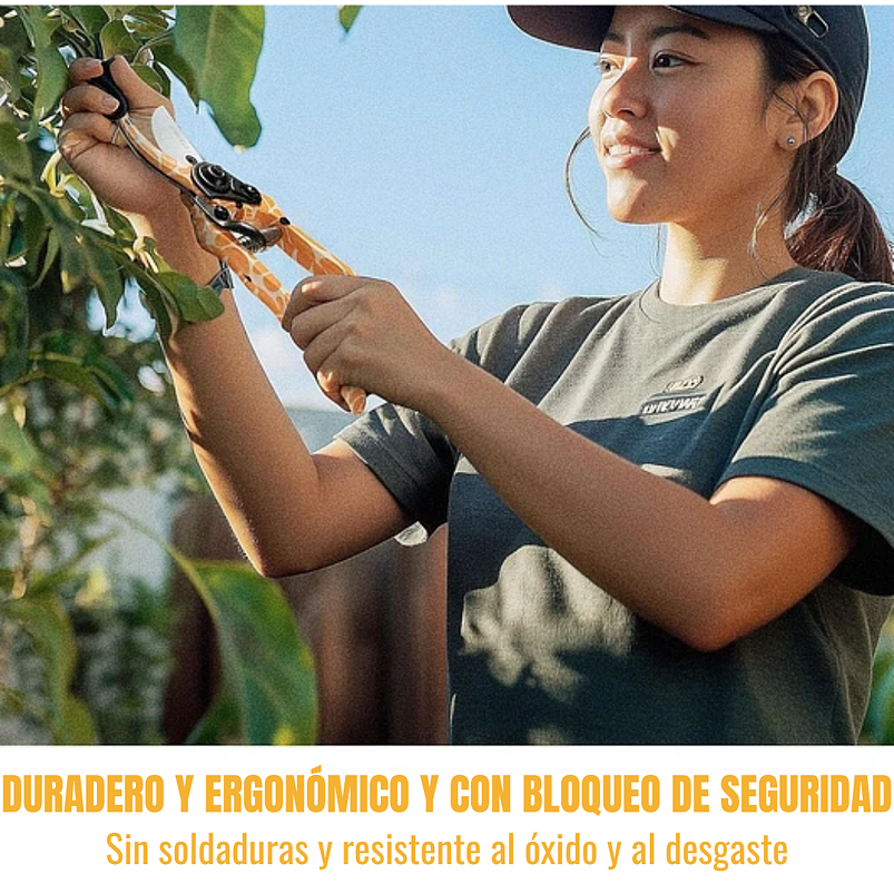 Kit Juego de Herramientas Esencial de Jardinería Huerto y Cultivo 8