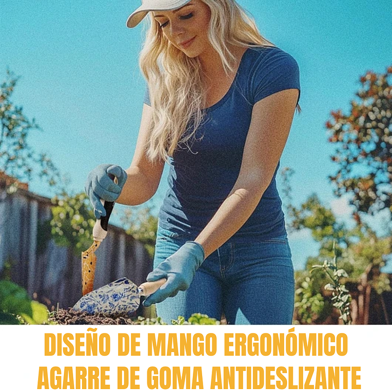 Kit Juego de Herramientas Esencial de Jardinería Huerto y Cultivo 10