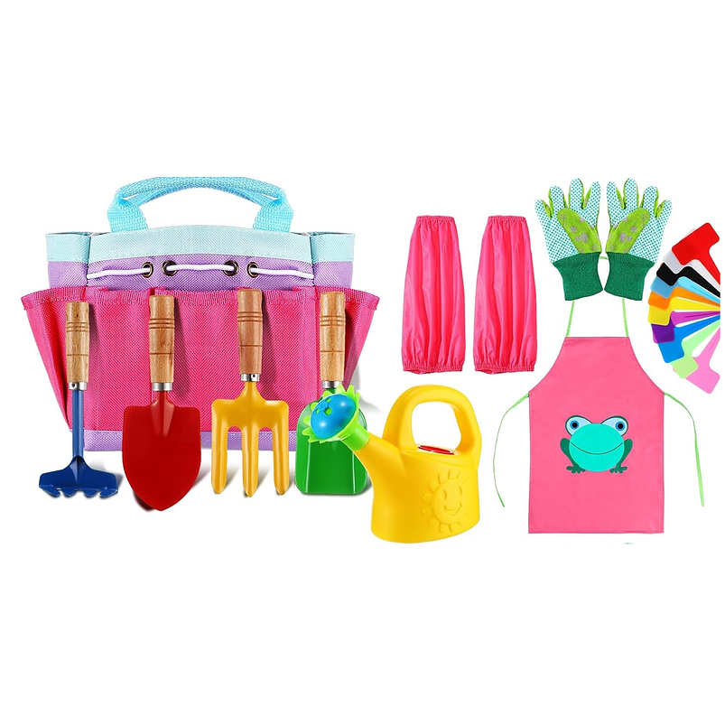 Kit Jardinería Infantil x38 Piezas Juguete Para Niños 2