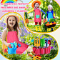 Kit Jardinería Infantil x38 Piezas Juguete Para Niños - Miniatura 6