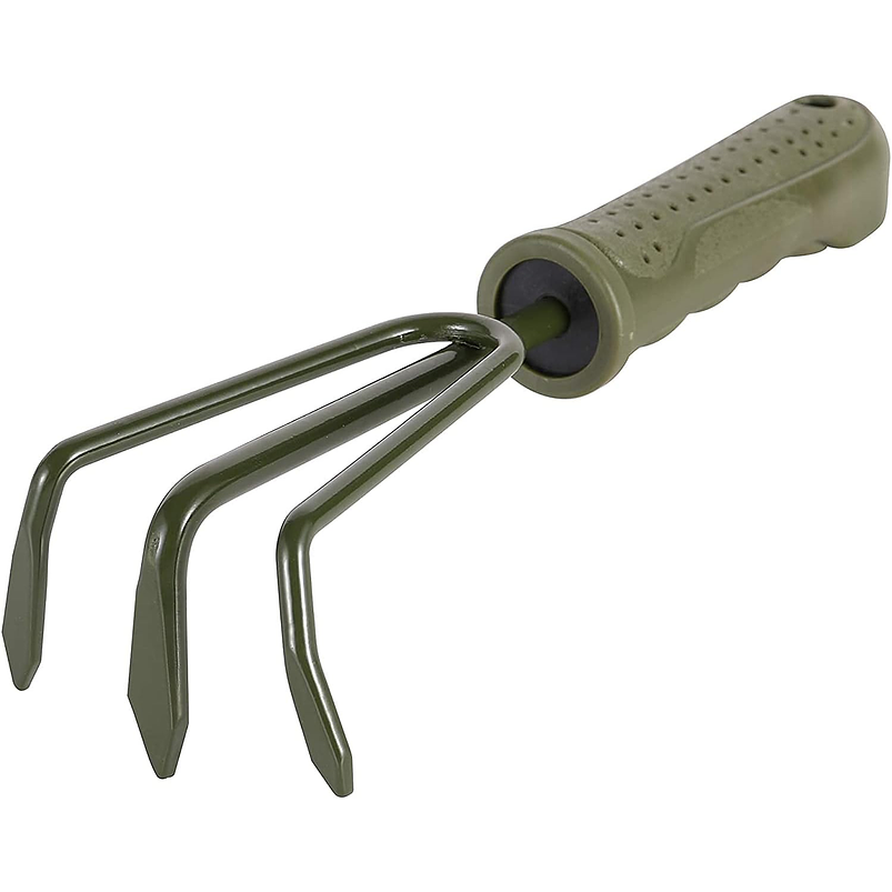 Kit Herramienta De Jardinera x3; Pala Rastrillo Palín Acero 8