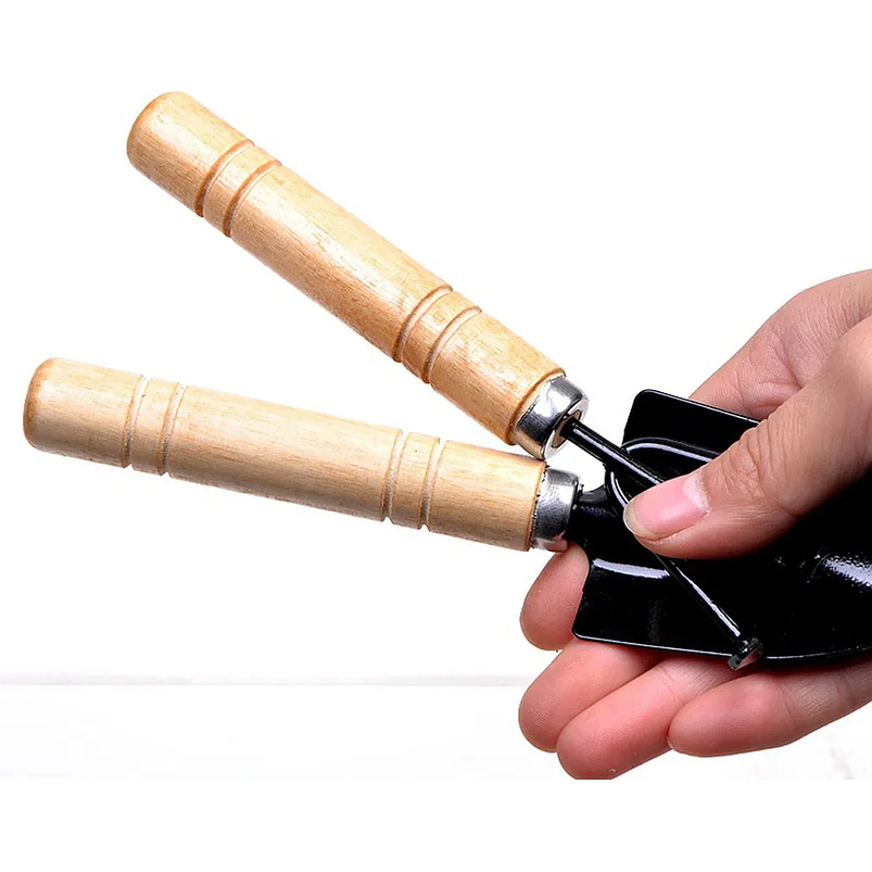 Juego Herramientas x3 Piezas Jardín Cuidado Suculenta Madera 4