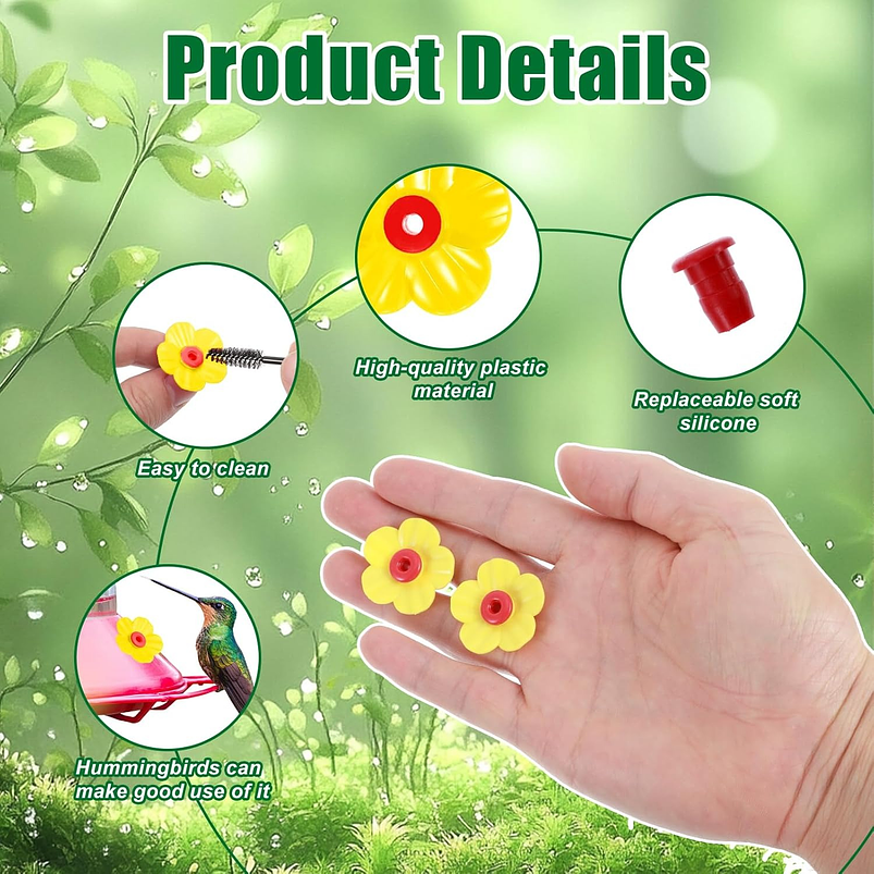 Repuestos, accesorios y/o complementos para bebederos de colibries 2