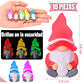 Mini Figuras Gnomos luminosos para Jardín Decorativo Terrario x10pz - Miniatura 3