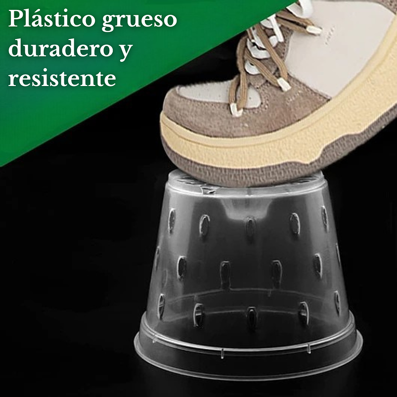 Maceta Siembra Orquídeas Plástica x10 Unidades 14cm Diámetro x10 Alto 5