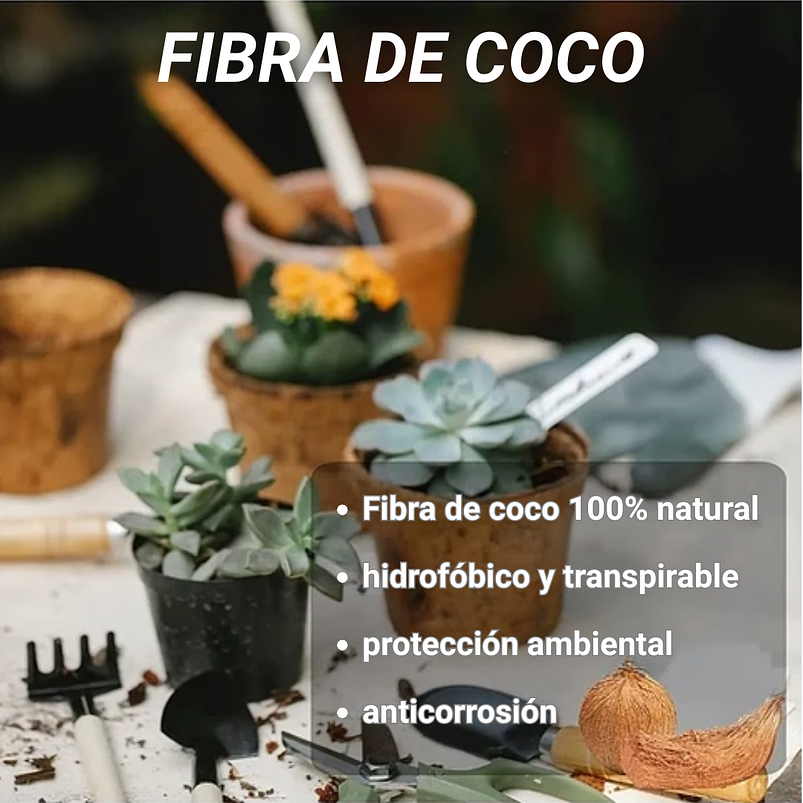 Macetas de Siembra en Fibra De Coco x5 Unidades 100% Natural Medidas: 6.6cm Diámetro x 5.6cm Alto 5