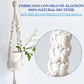 Soporte Colgante Para Plantas x4 Unidades En Macramé Más Gancho - Miniatura 4