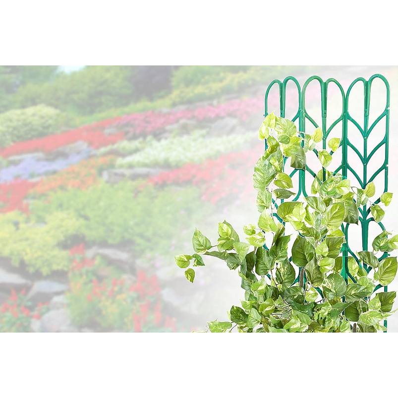 Kit De Soporte De Macetas Plástico De Plantas Trepadoras 7