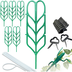 Kit De Soporte De Macetas Plástico De Plantas Trepadoras