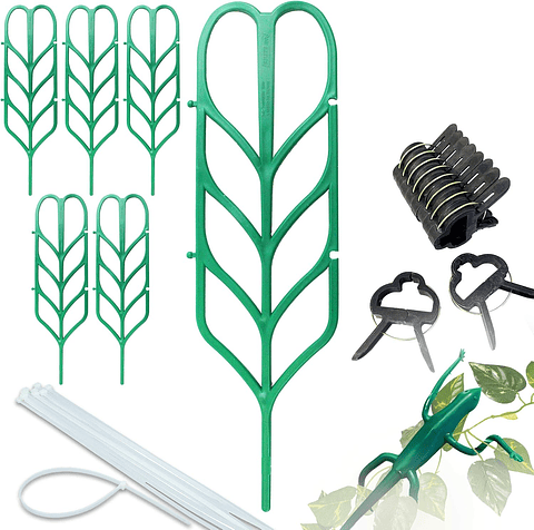 Kit De Soporte De Macetas Plástico De Plantas Trepadoras