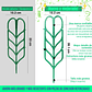 Kit De Soporte De Macetas Plástico De Plantas Trepadoras - Miniatura 3
