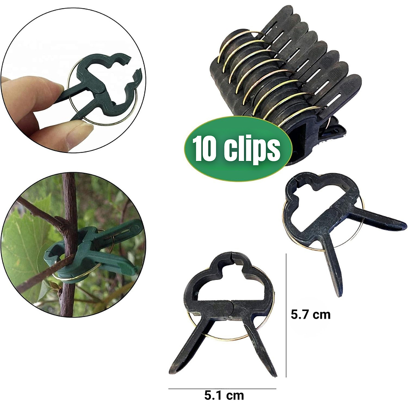 Kit De Soporte De Macetas Plástico De Plantas Trepadoras 4