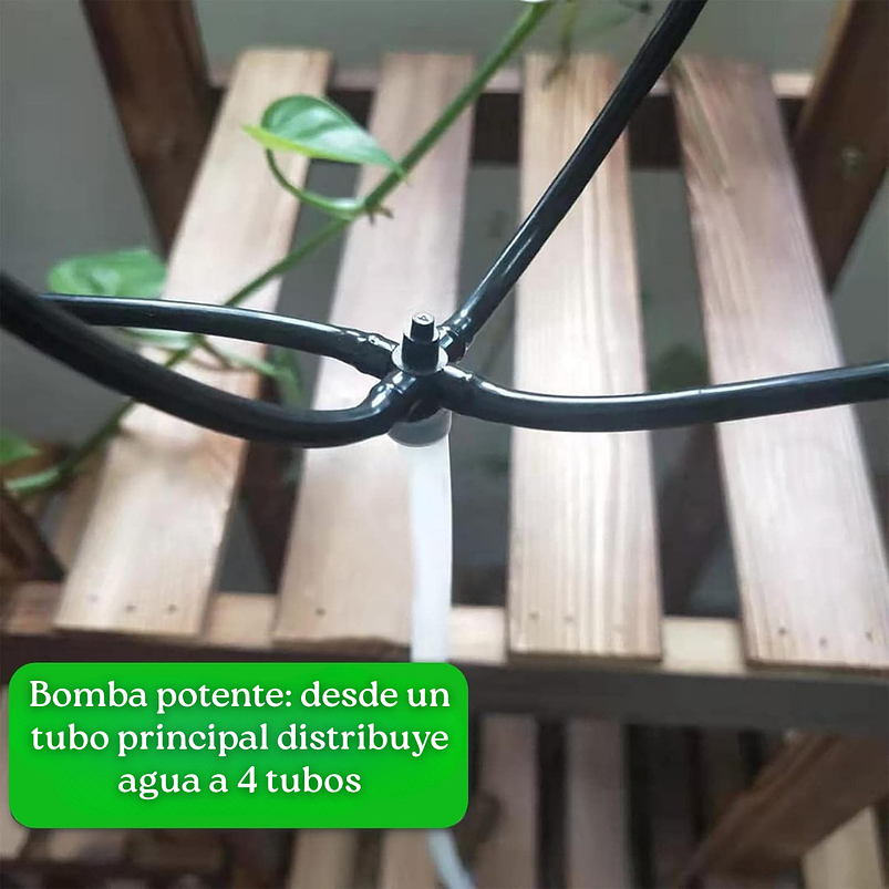 Kit De Riego De Plantas Para 12 Automático Digital 7