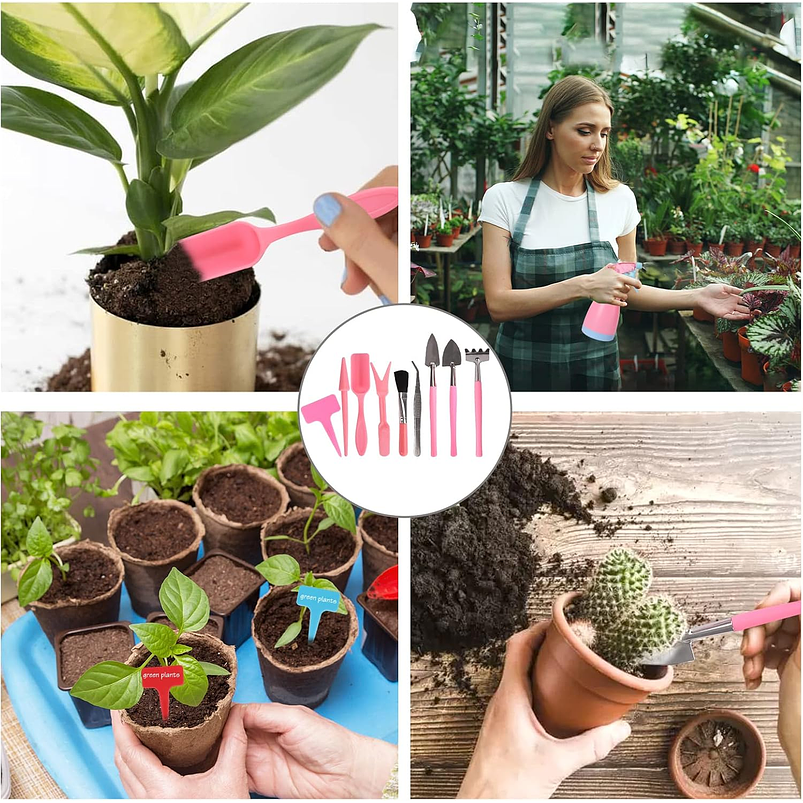 Kit Herramientas Jardín Full Pack x22 Piezas Más Bolso 6