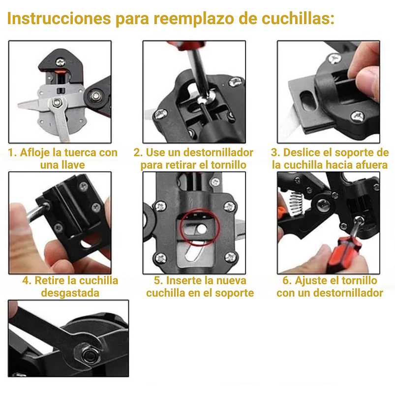 Kit Injerto De Plantas Arboles y Corte 5