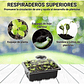 Bandeja Germinación Semillas x01 Unidad Cúpula Plástica - Miniatura 8
