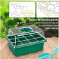 Bandeja De Germinar x12 Celdas, Cubierta Ajuste x5 Unidades - Miniatura 5